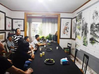 水墨·郫都創(chuàng)作交流會(huì)在醉荷堂藝術(shù)工作室圓滿召開，共繪新時(shí)代文化圖景